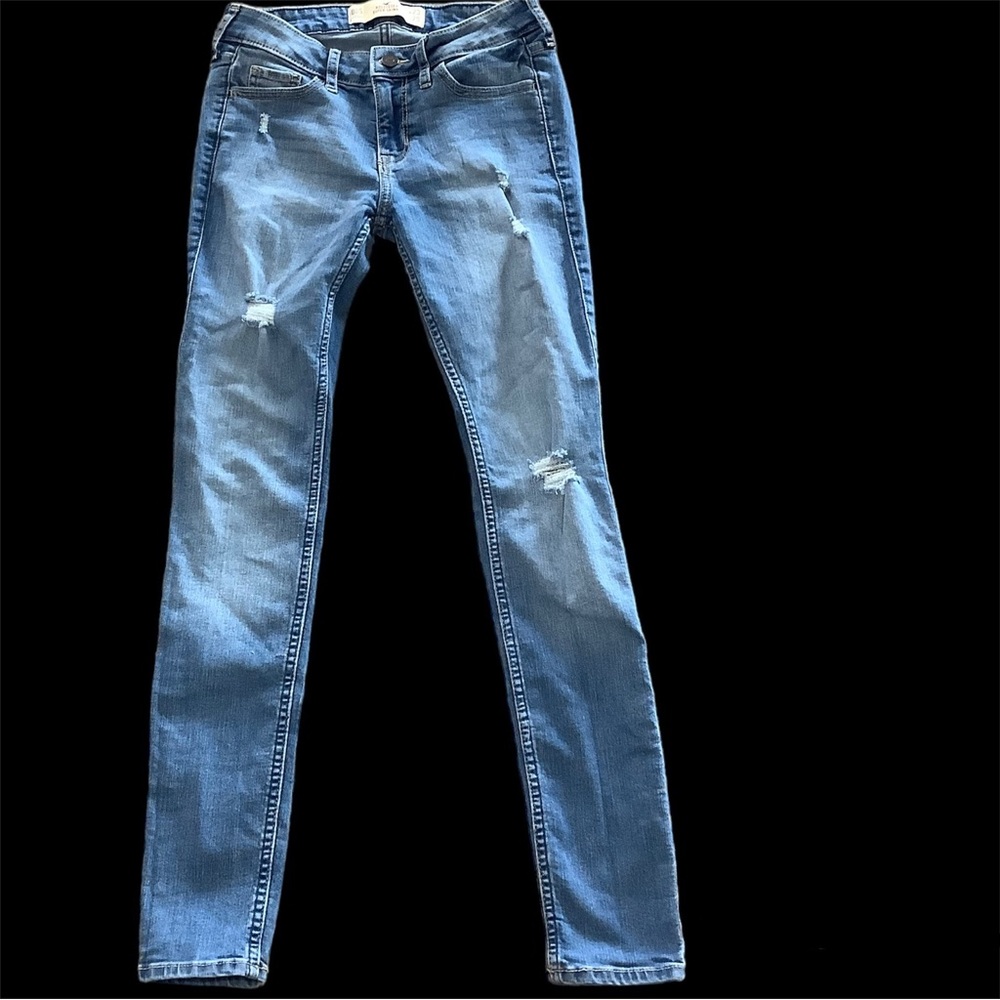 Hollister Distressed Skinny Jeans